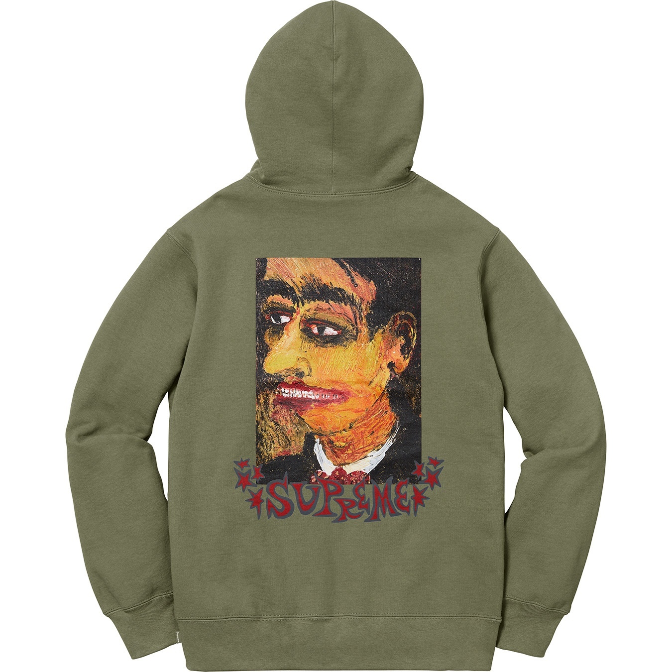 Portrait Hooded Sweatshirt view 4